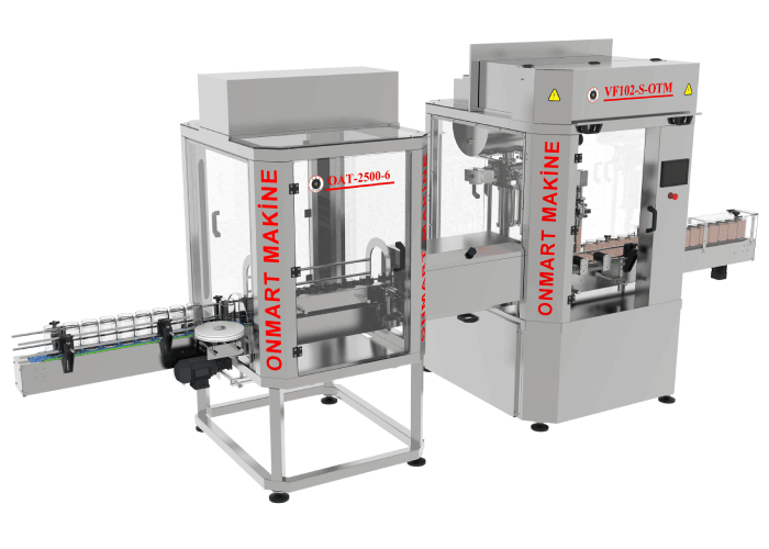 VF-102 (100ML – 1000ML Otomatik Dolum Makinesi)